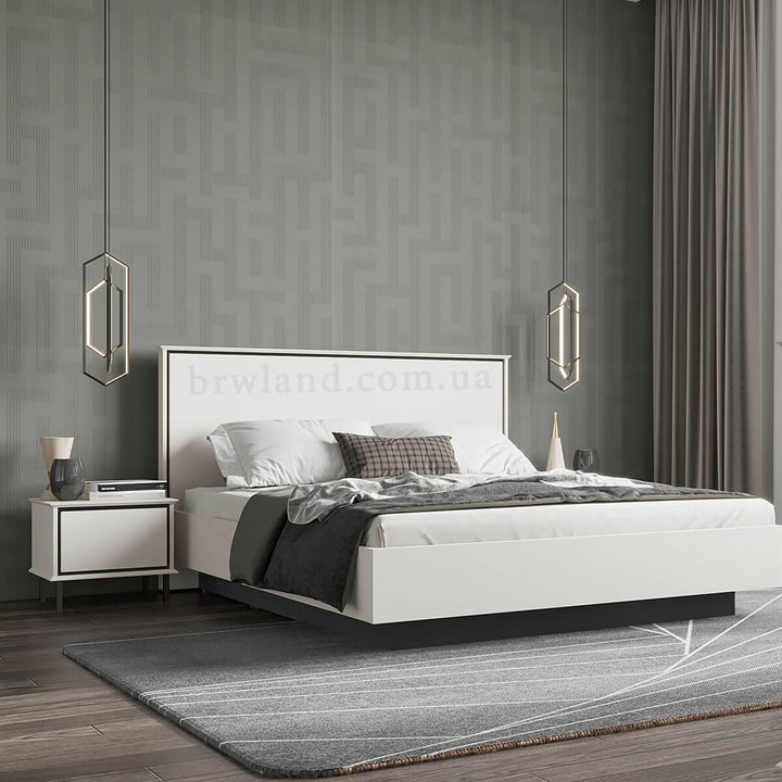 Фото приліжкової тумбочки ХІЛС ГЕРБОР KOM1S в інтер'єрі спальні