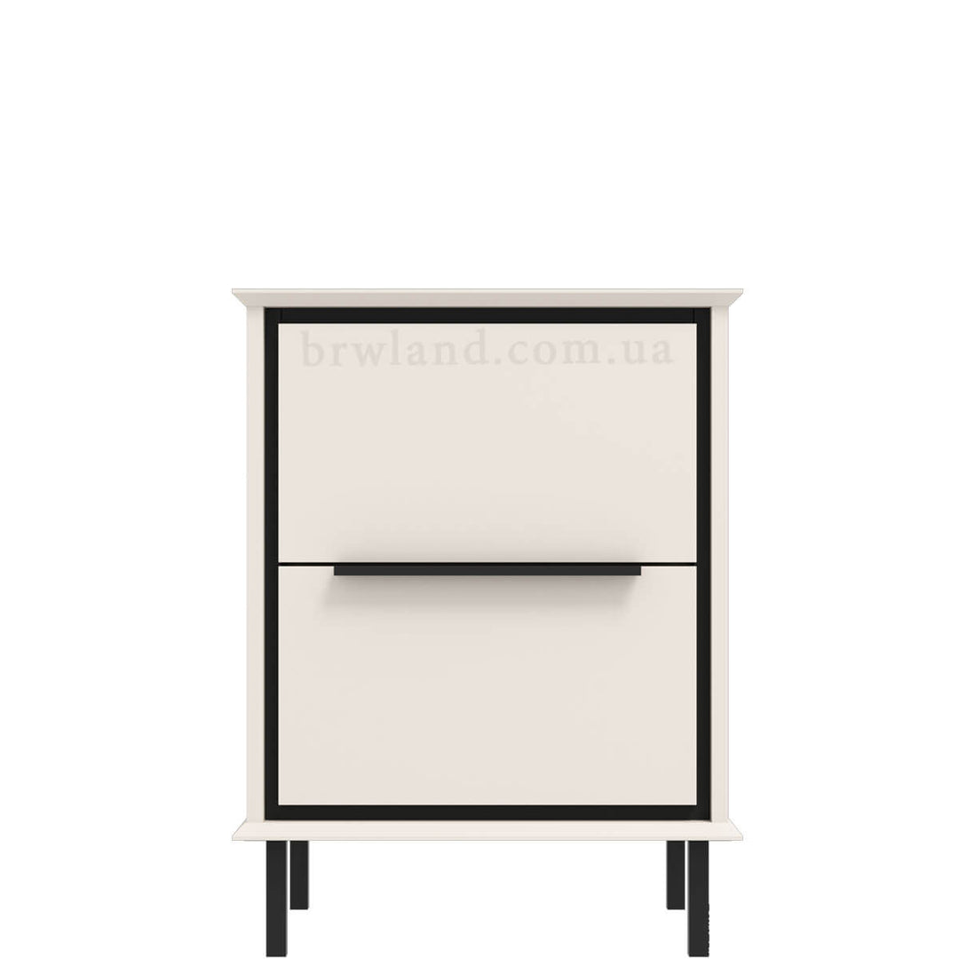 Фото приліжкової тумбочки ХІЛС ГЕРБОР KOM2S