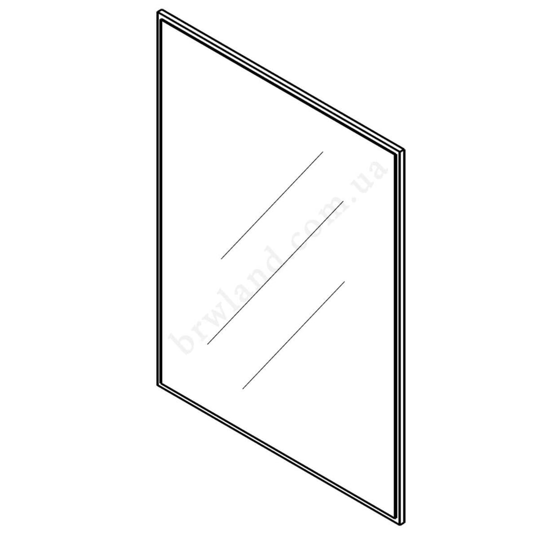 Фото дзеркала ХІЛС ГЕРБОР LUS90/120 в вертикальному розташуванні