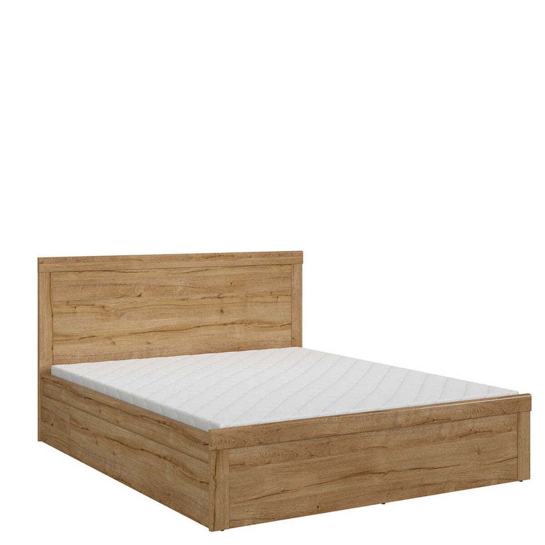 Фото ліжка HOLTEN LOZ/140 BRW дуб уотерфорд з шухлядою