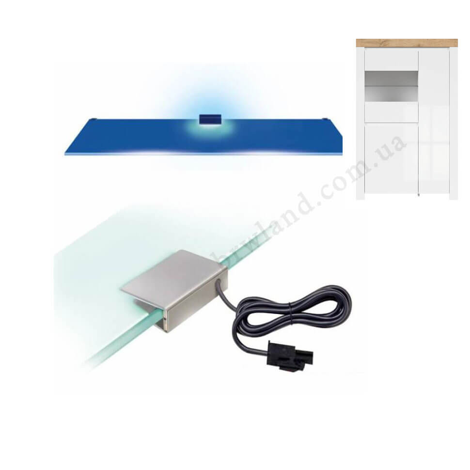 Фото підсвітки вітрини HOLTEN BRW REG2D1W_OPCJA