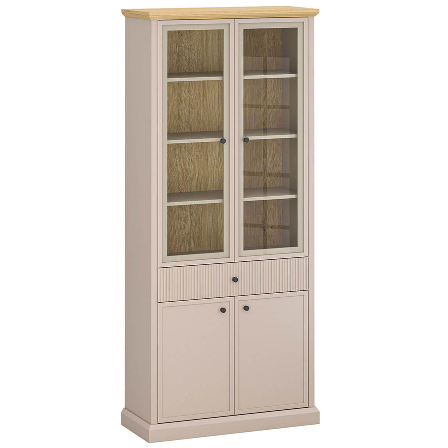 Фото високої вітрини IDELLO MEBELBOS 2D2W1S