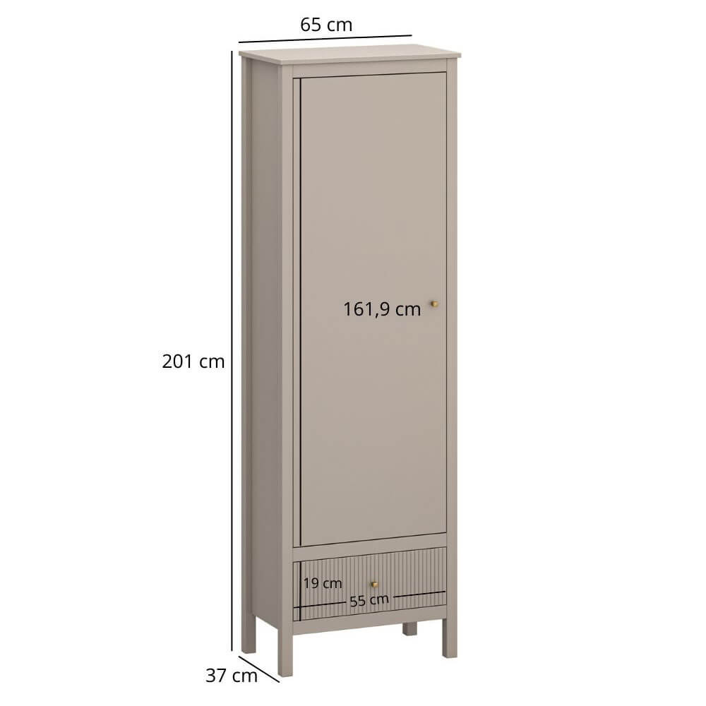 Фото розмірів пеналу KLEO MEBELBOS 1D1S