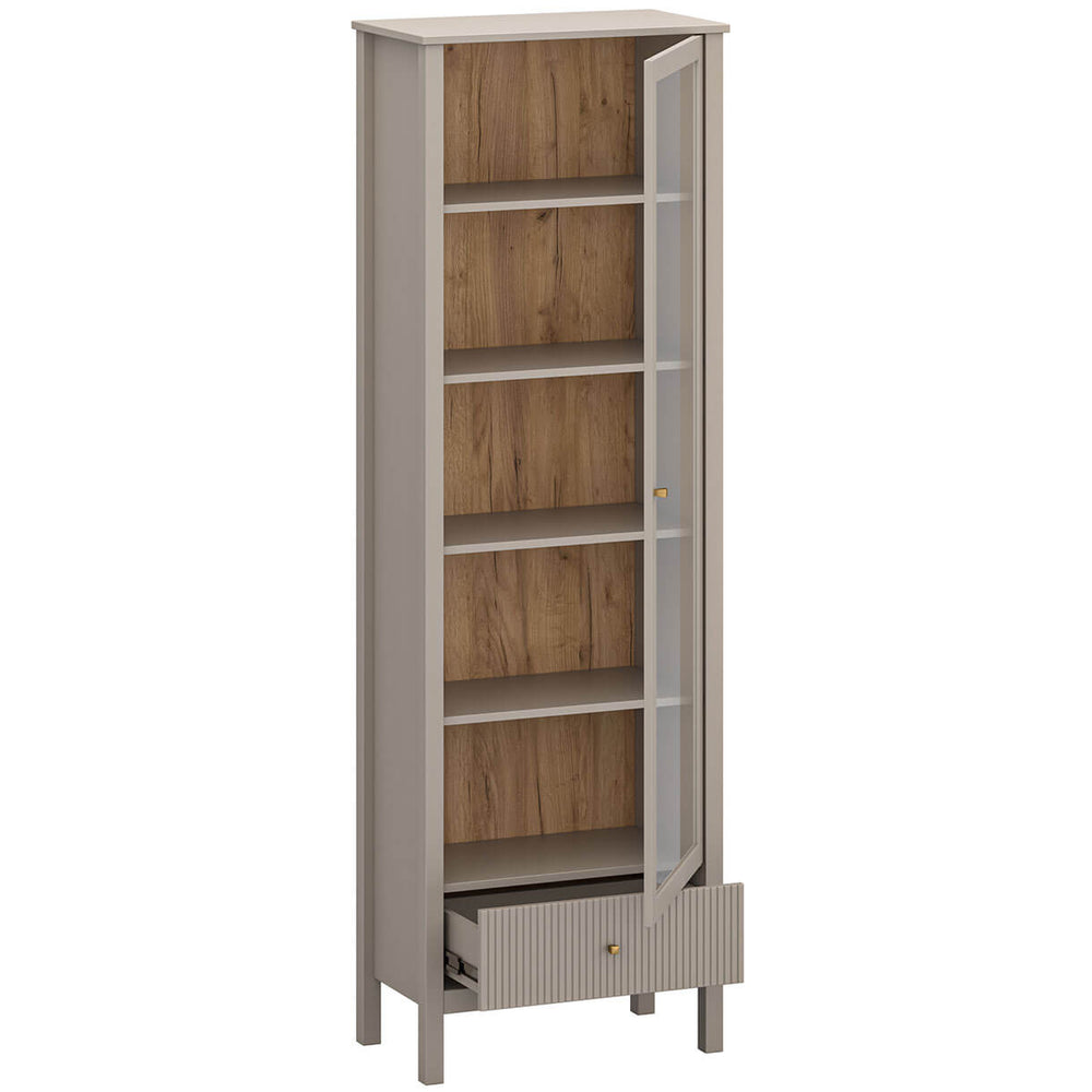 Фото наповнення вітрини KLEO MEBELBOS 1W1S з правостороннім відкриванням