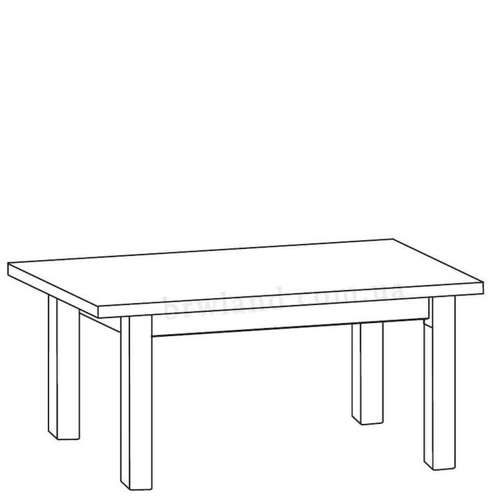 Фото схеми журнального столика LAW/110 ГЕРБОР