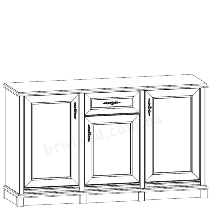 Фото схеми комода СОНАТА НЬЮ ГЕРБОР 3D1S