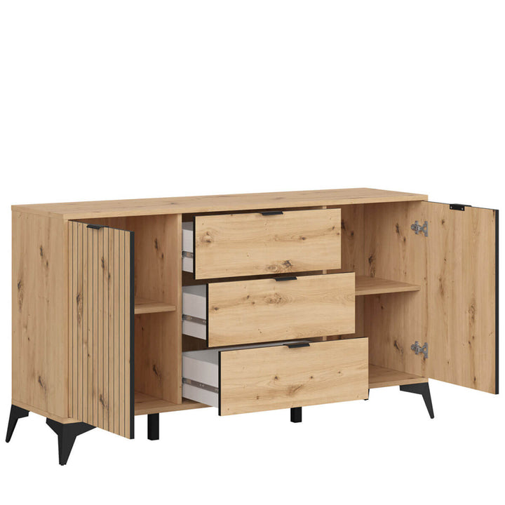 Фото наповнення комода LAMEA BRW KOM2D3S/150