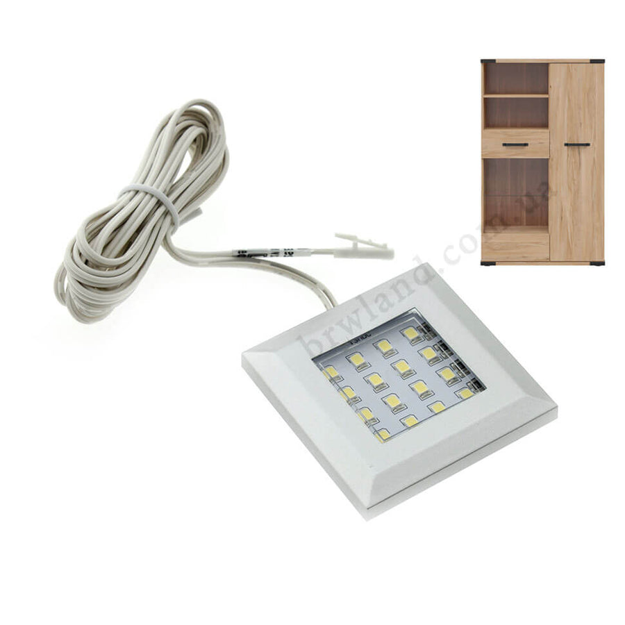 Фото підсвітки вітрини LARA BRW REG1D1W/90_OPCJA