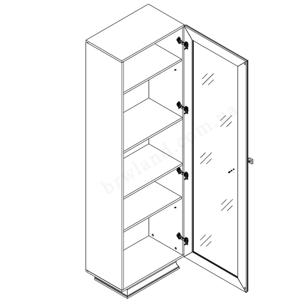 Фото схеми наповнення вітрини ЛАРГО КЛАСІК БРВ REG1W