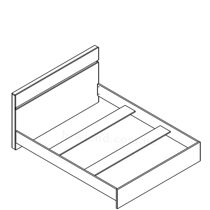 Фото схеми ліжка ЛОНДОН ГЕРБОР LOZ160 (каркас)