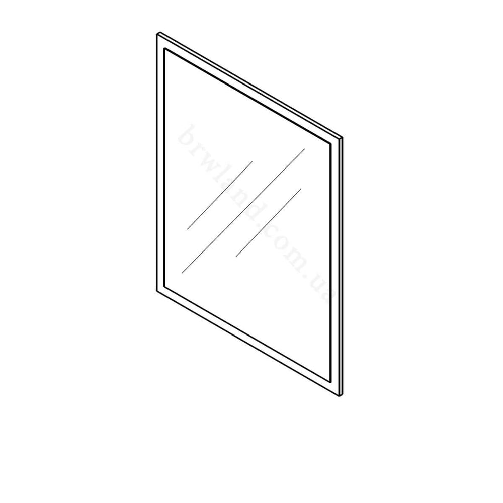 Фото схеми деркала ЛОНДОН ГЕРБОР LUS90/110 в вертикальному розташуванні