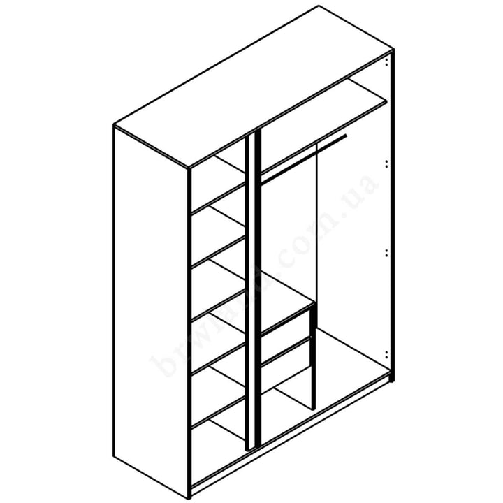 Фото наповнення шафи ЛУКА ГЕРБОР SZF3D2S