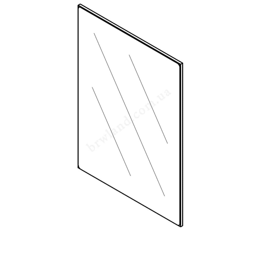 Фото схеми дзеркала ЛУКА ГЕРБОР LUS80/110 в вертикальному розташуванні