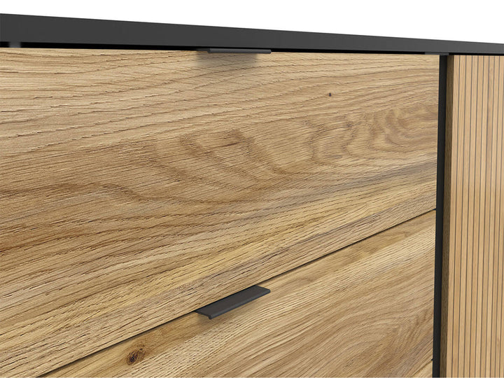 Фото ручок комода LUEN BRW KOM1D3S