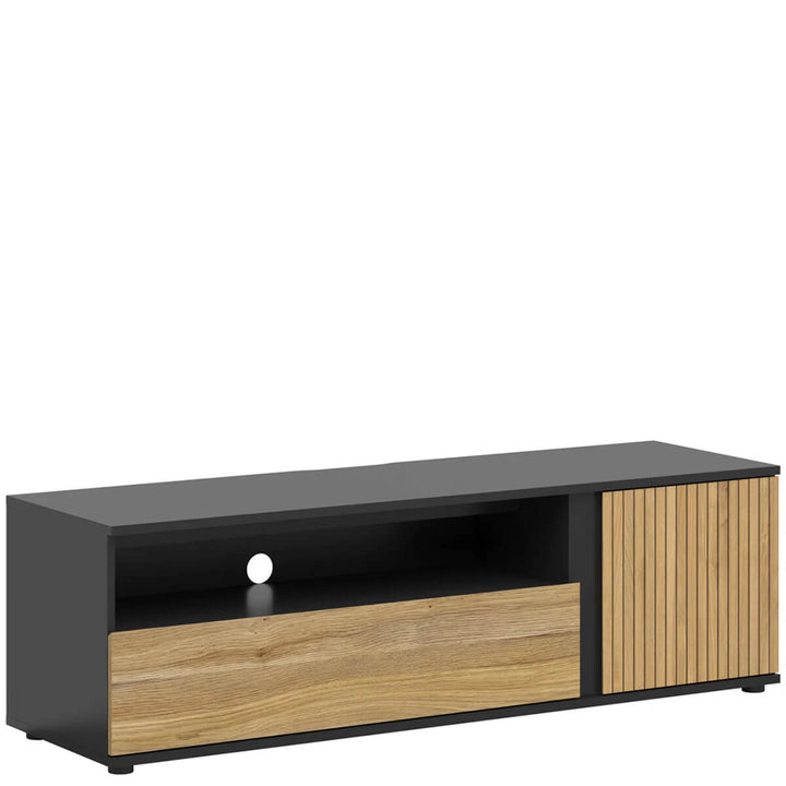 Фото вигляду збоку тумби під телевізор LUEN BRW RTV1D1S