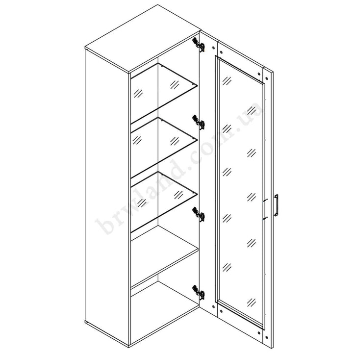 Фото схеми наповнення вітрини МОНТЕРО БРВ REG1W