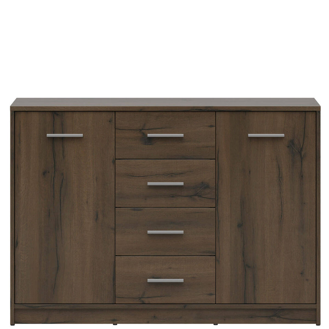 Фото комода NEPO PLUS BRW KOM2D4S дуб шляхетний