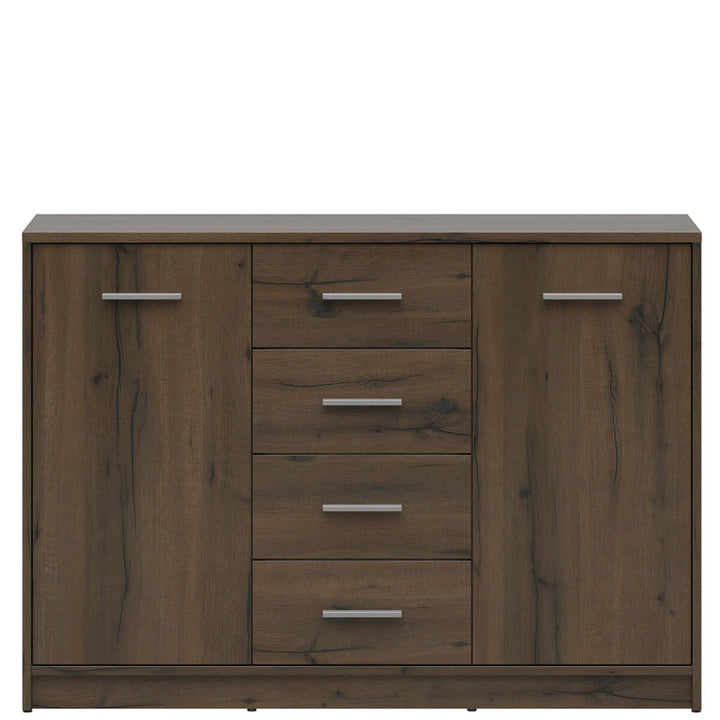 Фото комода NEPO PLUS BRW KOM2D4S дуб шляхетний