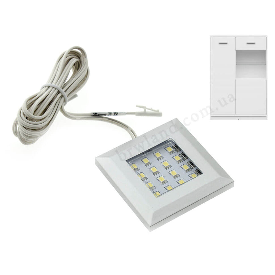 Фото підсвітки вітрини NEPO PLUS BRW REG1D1W/90_OPCJA