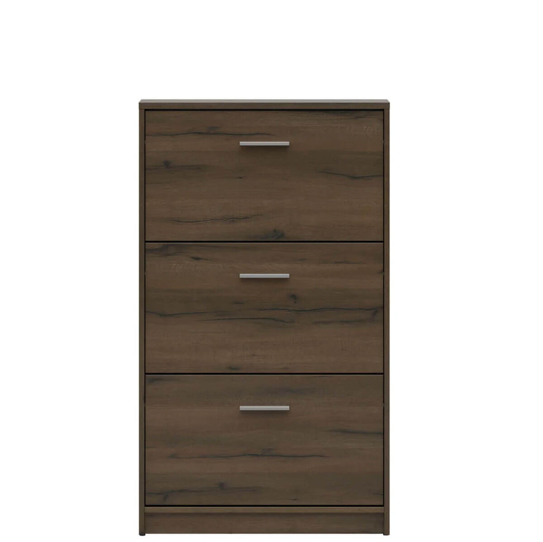 Фото тумби для взуття NEPO PLUS BRW SFB3K дуб шляхетний