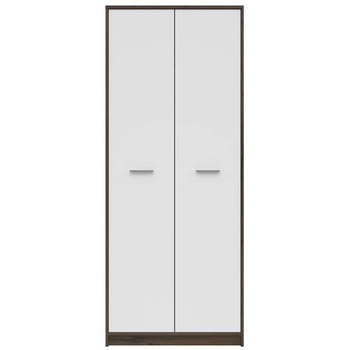 Фото шафи NEPO PLUS BRW SZF2D дуб шляхетний / білий