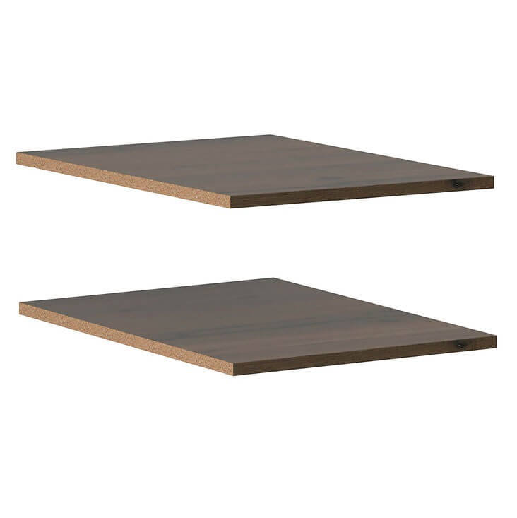 Фото комплекту полиць у шафу NEPO PLUS SZF3D2S_OPCJA2 BRW дуб шляхетний