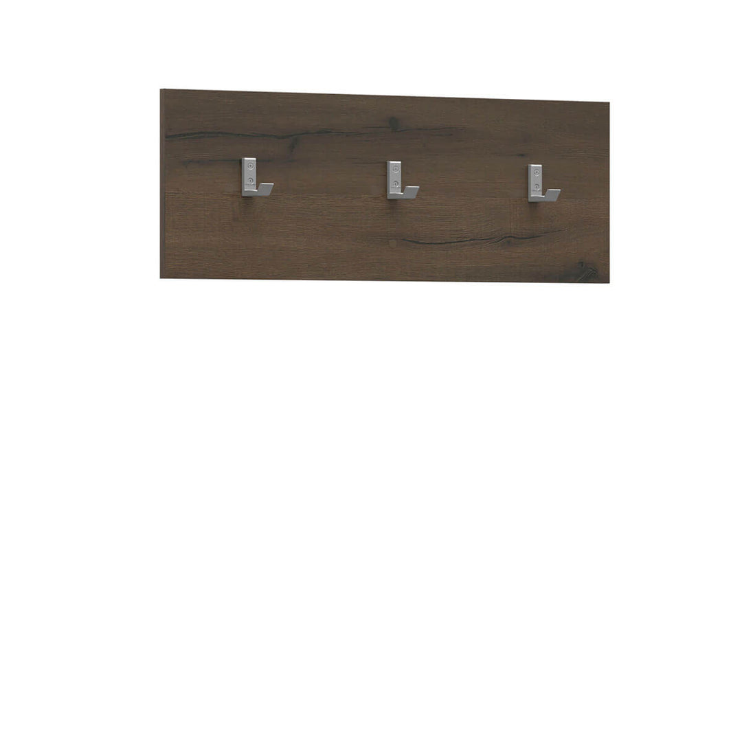 Фото вигляду збоку вішака NEPO PLUS BRW WIE/70 дуб шляхетний