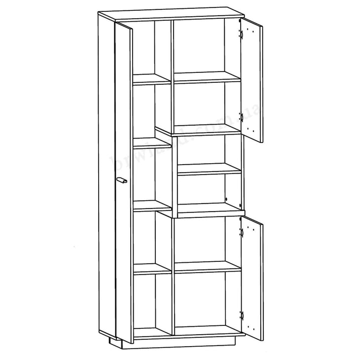Фото схеми наповнення пеналу НОРД ГЕРБОР REG3D