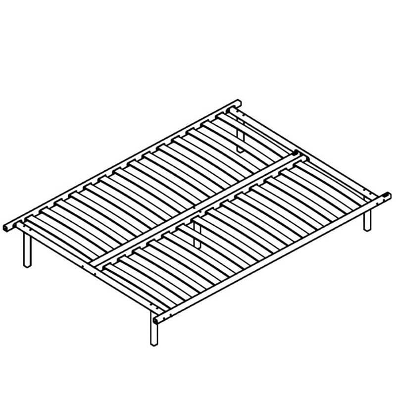 На фото основа ліжка (каркас) КОЕН II LOZ/180 БРВ
