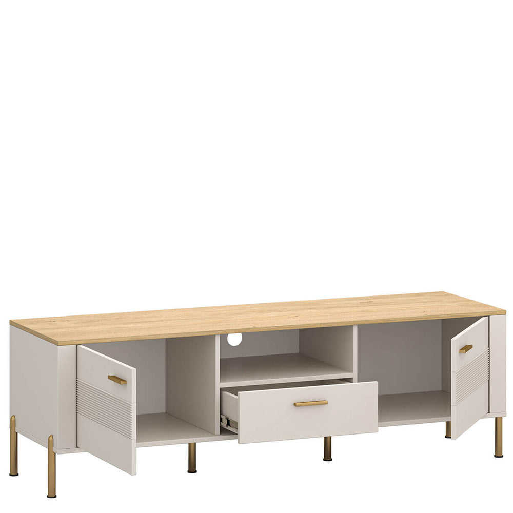 Фото наповнення тумби під телевізор RUBEN MEBELBOS 2D1S