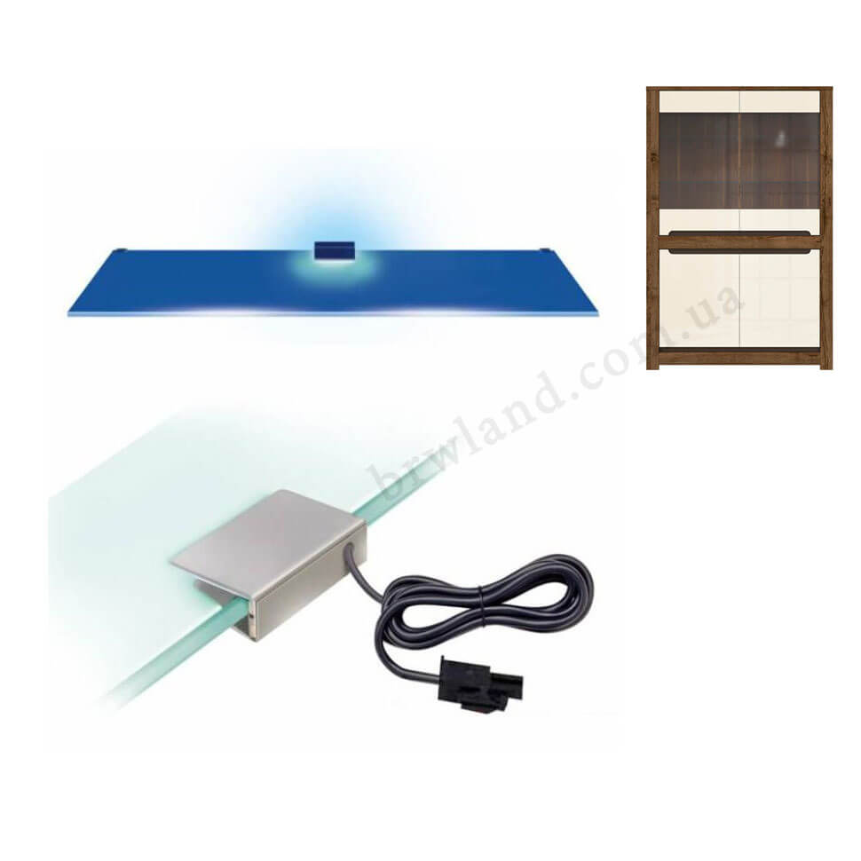 Фото підсвітки вітрини RUSO BRW REG2W2D_OPCJA2