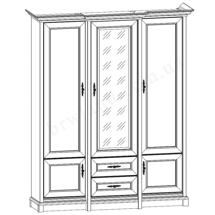 Фото схеми шафи СОНАТА НЬЮ ГЕРБОР 3D2S