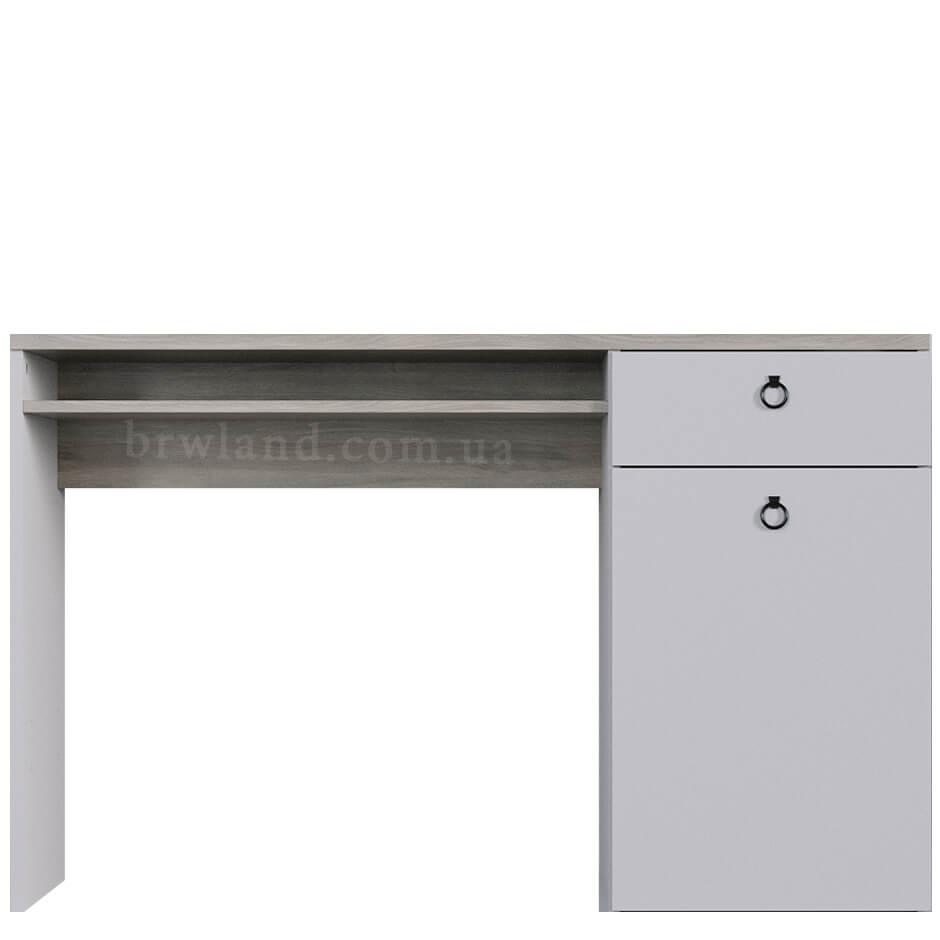 Фото письмового столу СІМПЛ БРВ BIU120 кашемір / вяз ліберті світлий