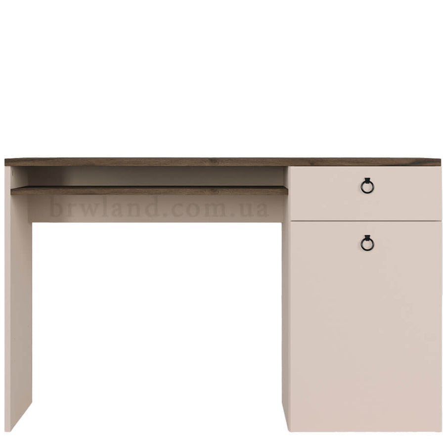 Фото письмового столу СІМПЛ БРВ BIU120 макадамія / дуб ліворно