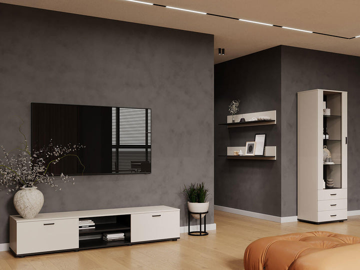 Фото вітальні 1 SOHO CAMA кашемір / чорний