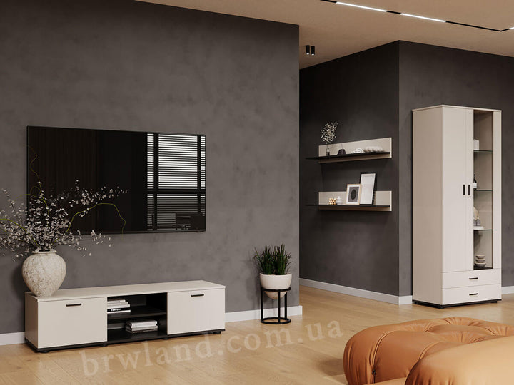 Фото вітальні 11 SOHO CAMA кашемір / чорний