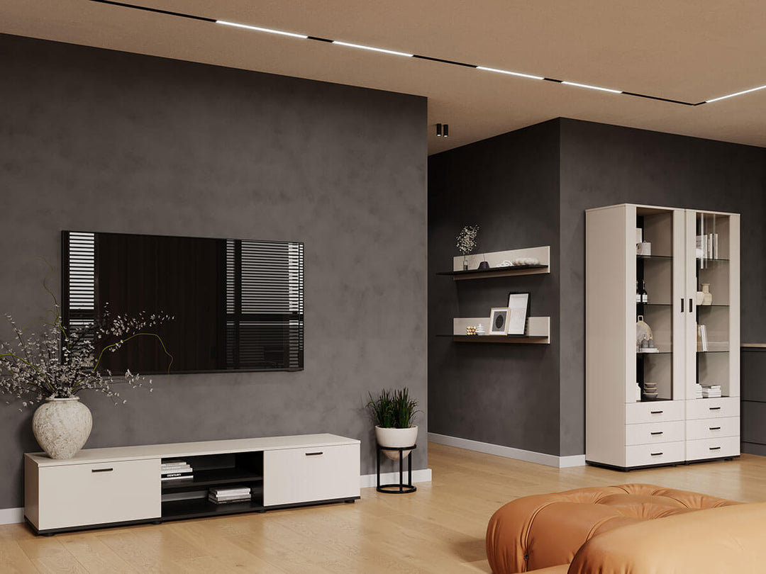 Фото вітальні 4 SOHO CAMA кашемір / чорний