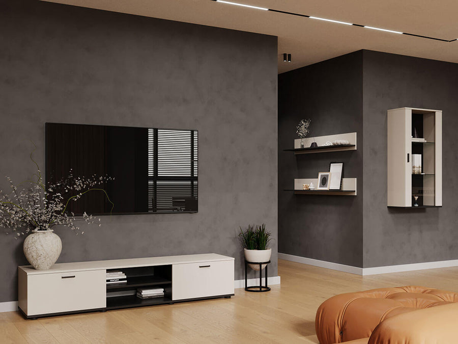 Фото вітальні 5 SOHO CAMA кашемір / чорний