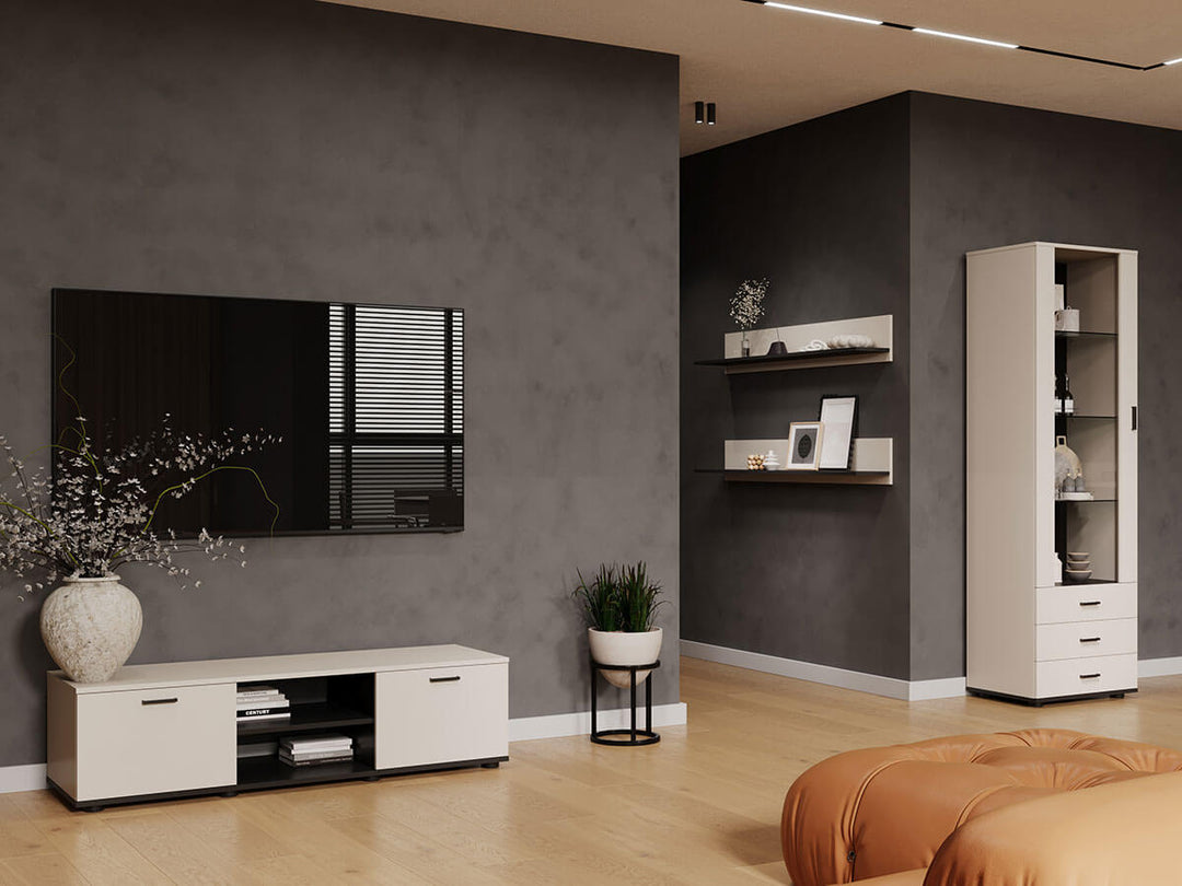 Фото вітальні 7 SOHO CAMA кашемір / чорний