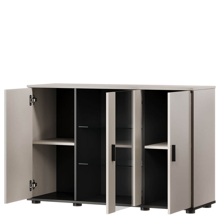 Фото наповнення комода S7 SOHO CAMA кашемір / чорний