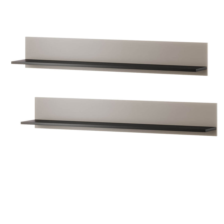 Фото полиць (2 шт.) SOHO CAMA кашемір / чорний