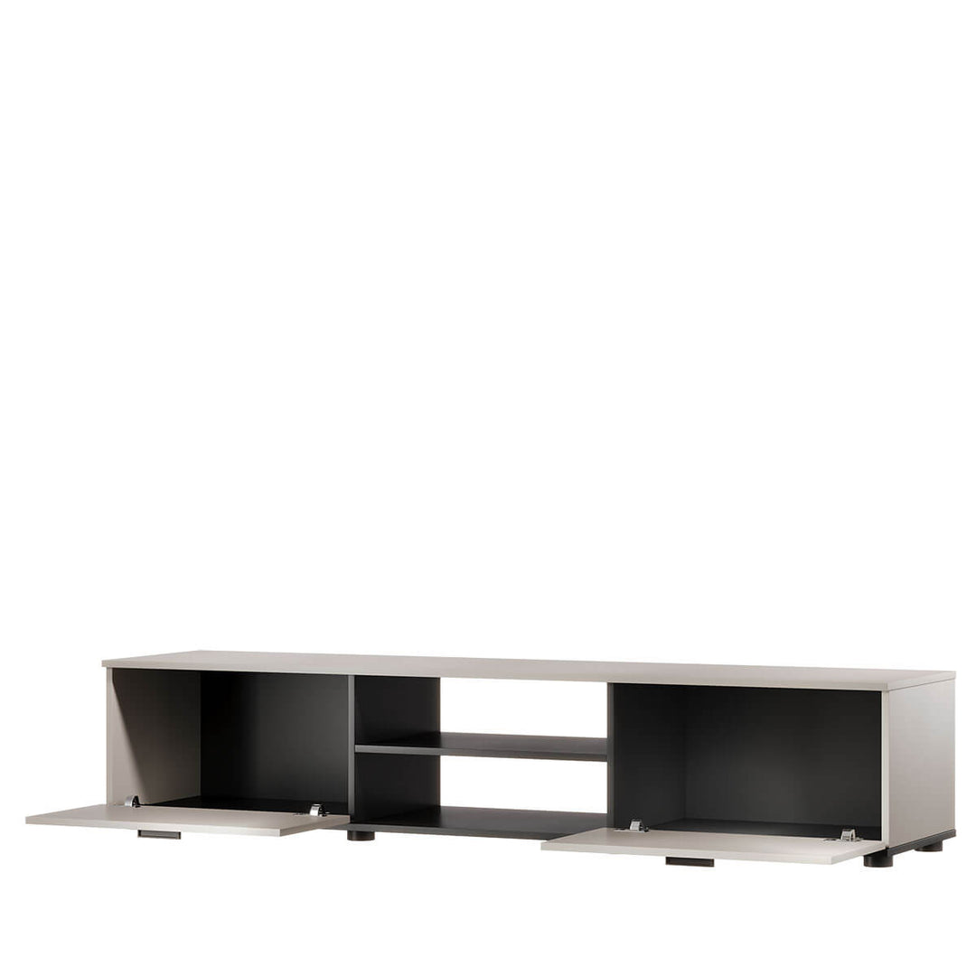 Фото наповнення тумби під телевізор 180 S3 SOHO CAMA кашемір / чорний