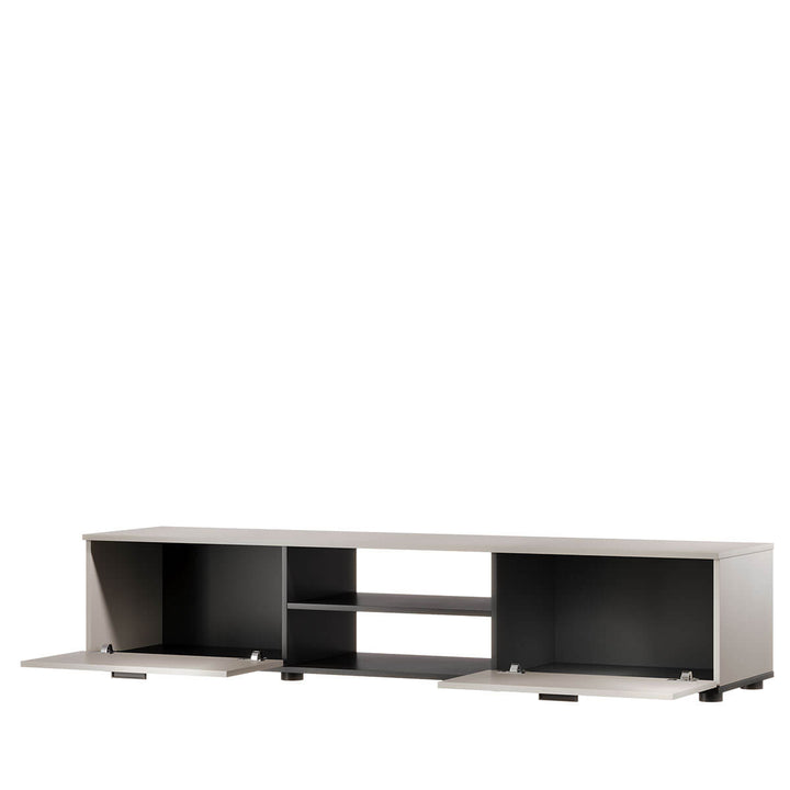 Фото наповнення тумби під телевізор 180 S3 SOHO CAMA кашемір / чорний