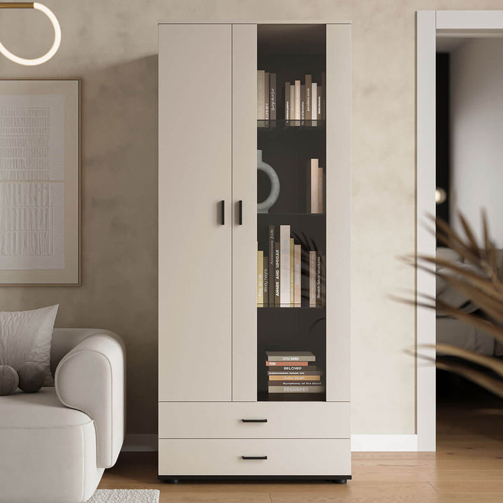 Фото вітрини S6 SOHO CAMA 2D2S кашемір / чорний в інтер'єрі вітальні