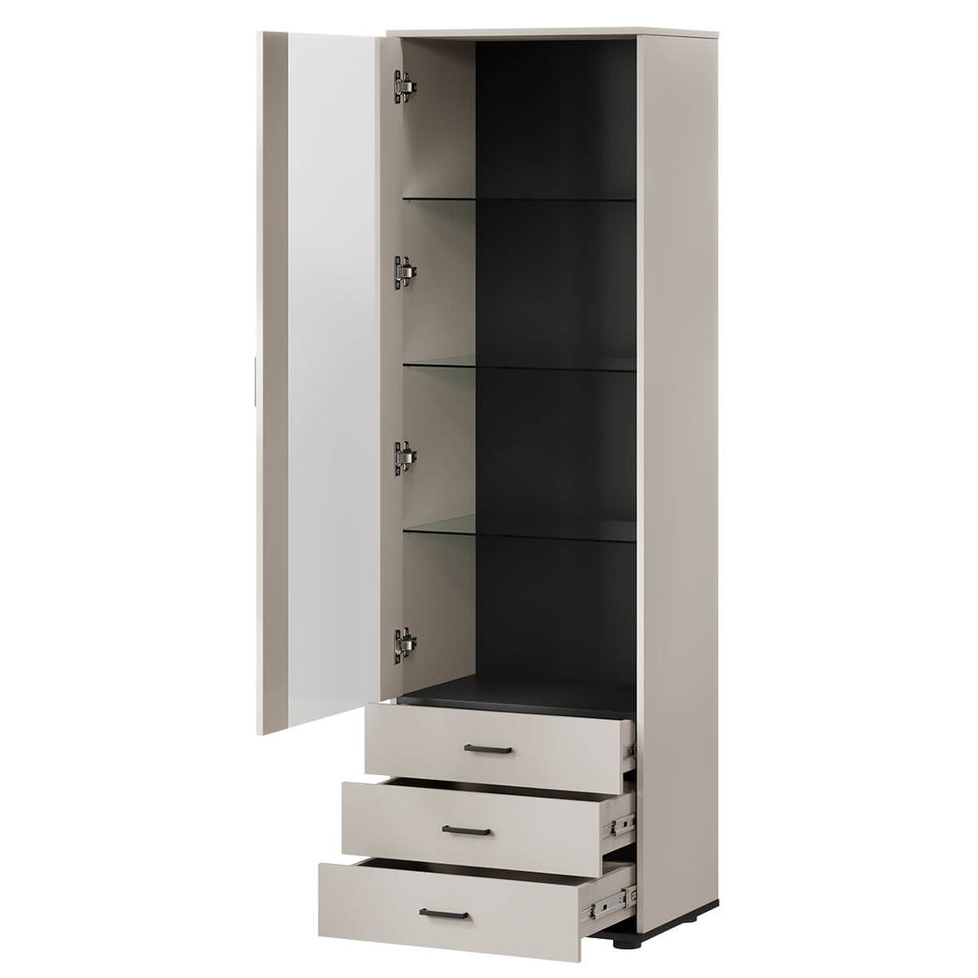 Фото наповнення вітрини S1 SOHO CAMA кашемір / чорний