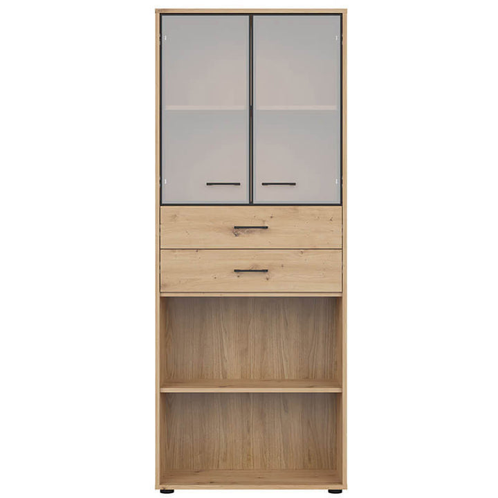 Фото вітрини SPACE OFFICE BRW REG2W2S/200 двері зверху