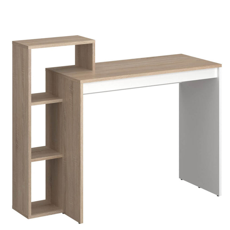 Фото письмового столу 110H ВМВ дуб сонома / білий