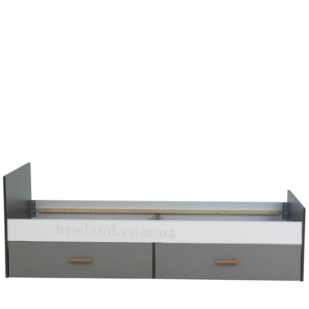 Фото вигляду спереду ліжка з шухлядами ТІММІ ВМВ  2S_90 (каркас)