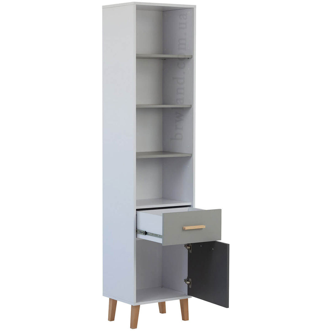 Фото наповнення відкритого стелажу ТІММІ ВМВ 1D1S