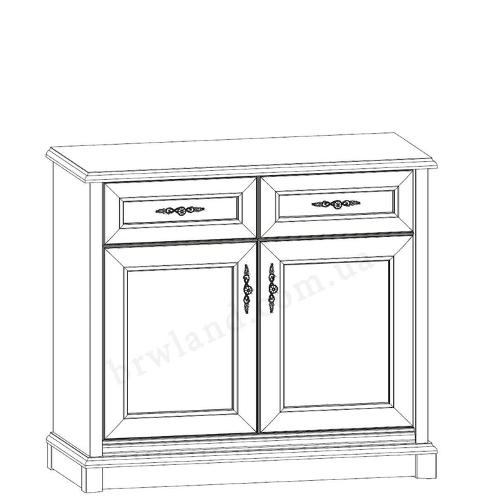 Фото схеми тумби СОНАТА НЬЮ ГЕРБОР 2D2S